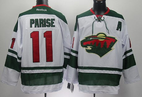 Zach Parise Minnesota Wild white jersey