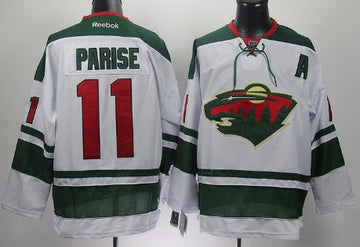 Zach Parise Minnesota Wild white jersey