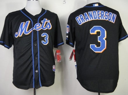 Curtis Granderson New York Mets black jersey