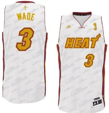 Dwyane Wade Revolution Miami Heat white jersey