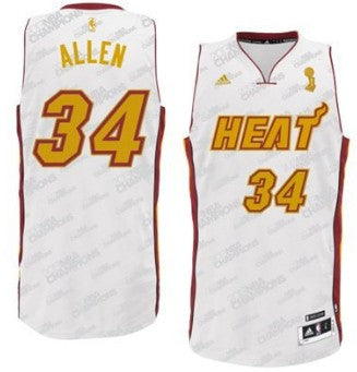 Ray Allen Revolution Miami Heat white jersey