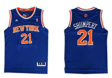 Iman Shumpert Revolution New York Knicks blue jersey