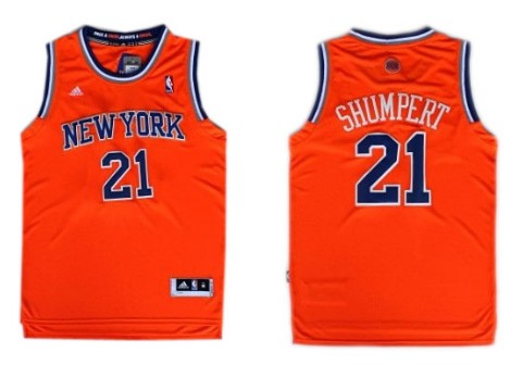 Iman Shumpert Revolution New York Knicks orange jersey