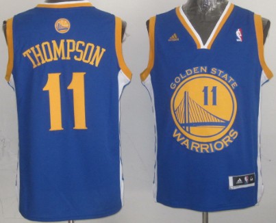 Klay Thompson Revolution Golden State Warriors blue jersey