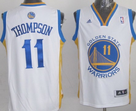 Klay Thompson Revolution Golden State Warriors white jersey