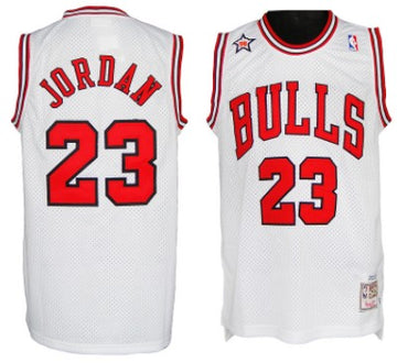 NBA All-Star white Throwback jersey