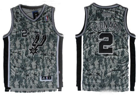 Kawhi Leonard Revolution San Antonio Spurs camo Camo jersey