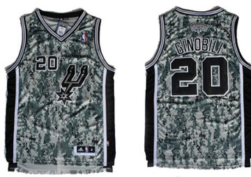 Manu Ginobili Revolution San Antonio Spurs camo Camo jersey