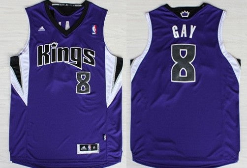 Rudy Gay Revolution Sacramento Kings purple jersey