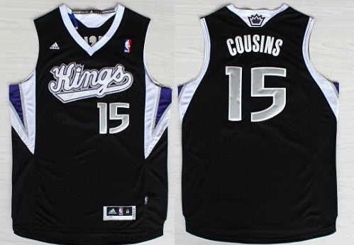 DeMarcus Cousins Revolution Sacramento Kings black jersey