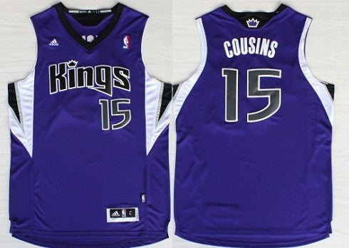 DeMarcus Cousins Revolution Sacramento Kings purple jersey