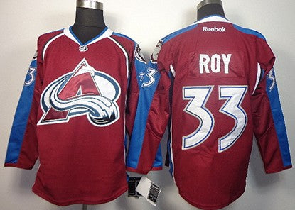 Patrick Roy Colorado Avalanche red jersey