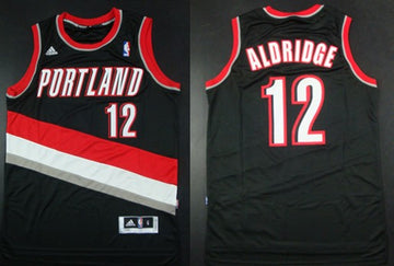 LaMarcus Aldridge Revolution Portland Trail Blazers black jersey