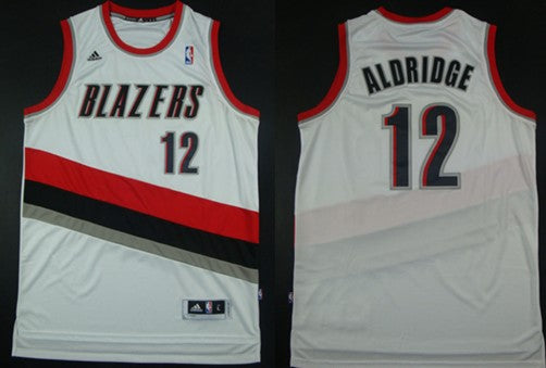 LaMarcus Aldridge Revolution Portland Trail Blazers white jersey