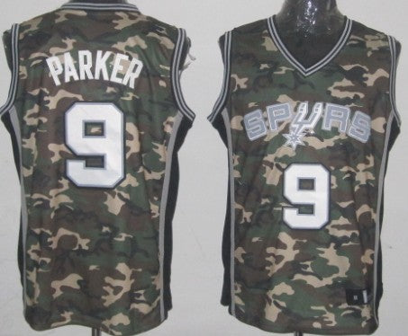 Tony Parker San Antonio Spurs camo Fashion jersey
