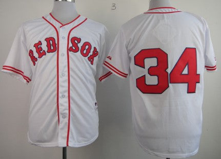 David Ortiz Boston Red Sox white jersey
