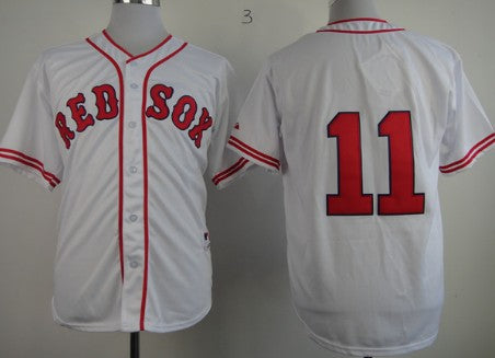 Clay Buchholz Boston Red Sox white jersey