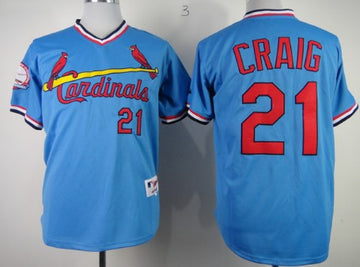 Allen Craig St. Louis Cardinals blue jersey