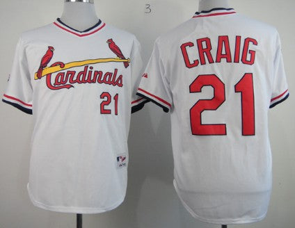 Allen Craig St. Louis Cardinals white jersey