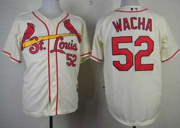 Michael Wacha St. Louis Cardinals cream jersey