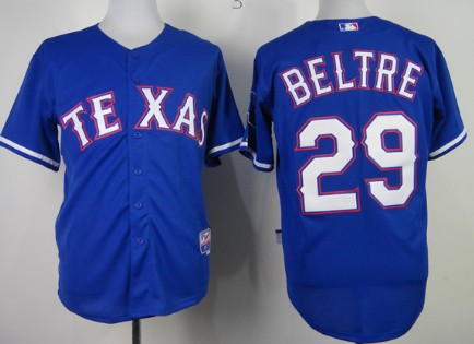 Adrian Beltre Texas Rangers blue jersey