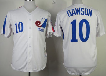 Andre Dawson Washington Nationals white Throwback jersey