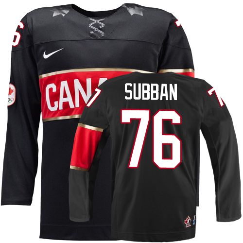 Team Canada black jersey