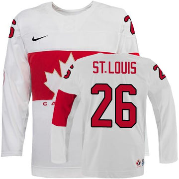 Team Canada white jersey