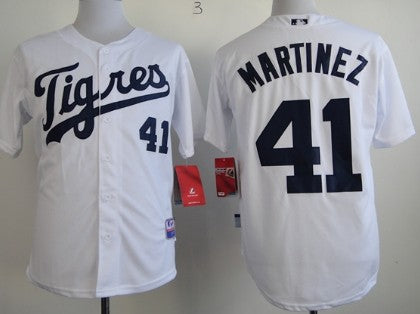 Victor Martinez Detroit Tigers white jersey