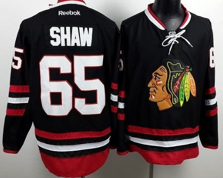 Andrew Shaw Chicago Blackhawks black Stadium Series jersey