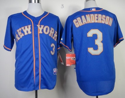 Curtis Granderson New York Mets blue jersey