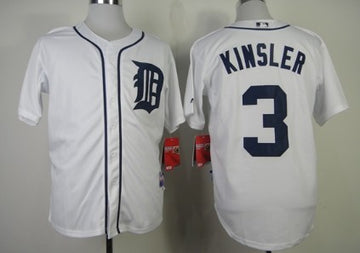 Ian Kinsler Detroit Tigers white jersey