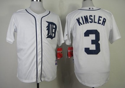 Ian Kinsler Detroit Tigers white jersey
