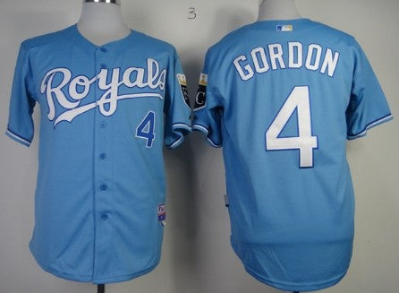Alex Gordon Kansas City Royals blue jersey
