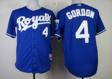 Alex Gordon Kansas City Royals navy jersey
