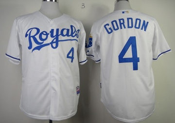 Alex Gordon Kansas City Royals white jersey