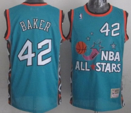 NBA All-Star green Throwback jersey