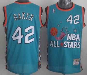 NBA All-Star green Throwback jersey