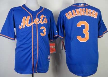 Curtis Granderson New York Mets blue jersey