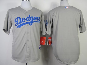 Custom Los Angeles Dodgers gray jersey
