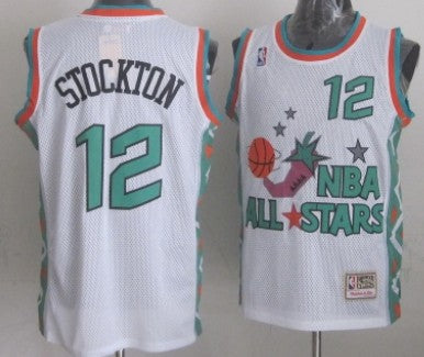 NBA All-Star white Throwback jersey