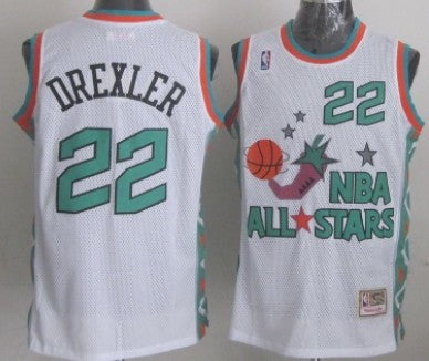 NBA All-Star white Throwback jersey