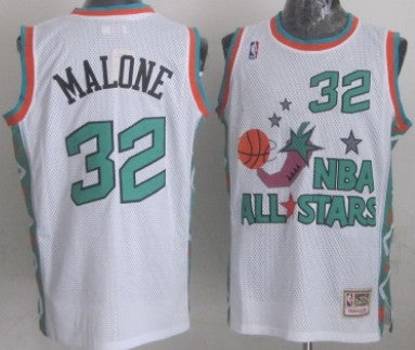 NBA All-Star white Throwback jersey