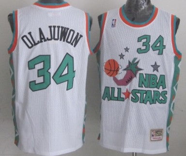 NBA All-Star white Throwback jersey
