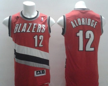 LaMarcus Aldridge Revolution Portland Trail Blazers red jersey
