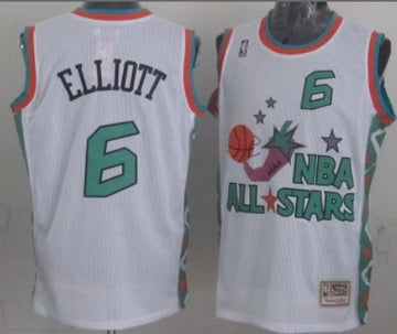 NBA All-Star white Throwback jersey