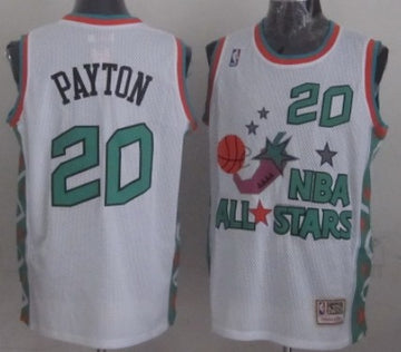 NBA All-Star white Throwback jersey