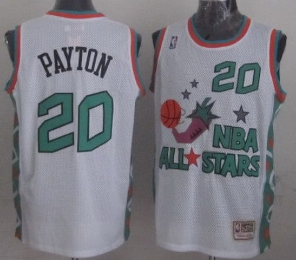 NBA All-Star white Throwback jersey