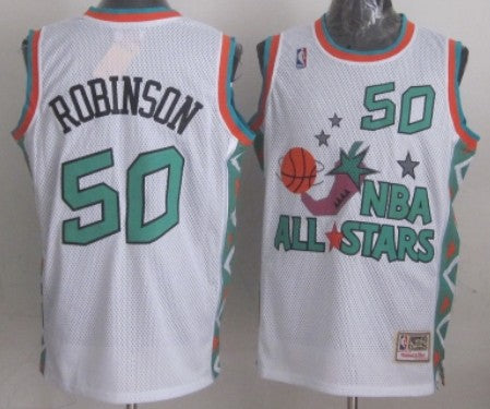 NBA All-Star white Throwback jersey
