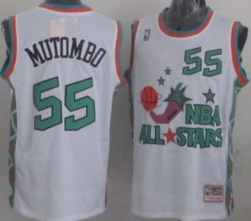 NBA All-Star white Throwback jersey